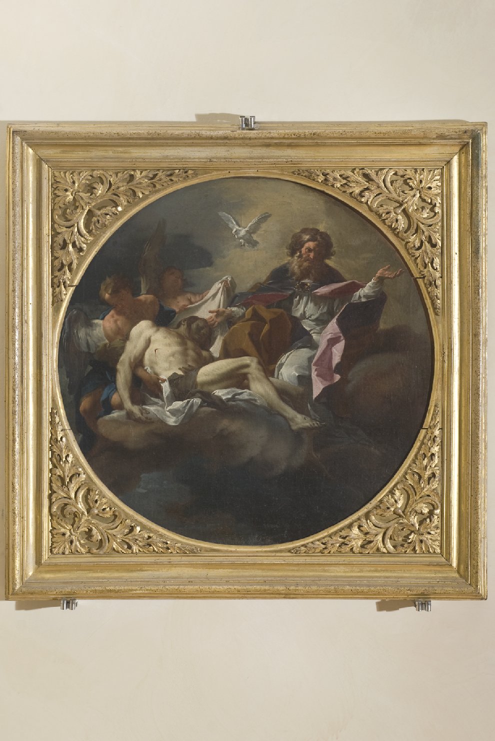 Trinità (dipinto, opera isolata) di Giaquinto Corrado (secondo quarto sec. XVIII)