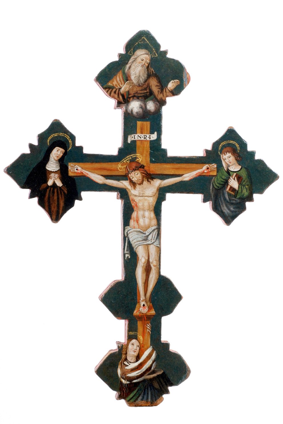 croce, opera isolata di Niccolò del Priore (attribuito) (inizio sec. XVI)