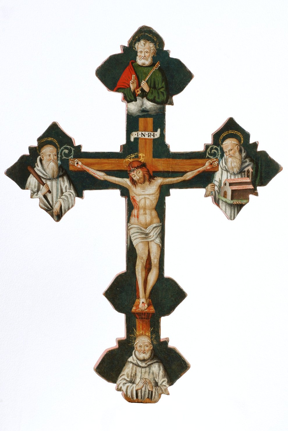 croce, opera isolata di Niccolò del Priore (attribuito) (inizio sec. XVI)