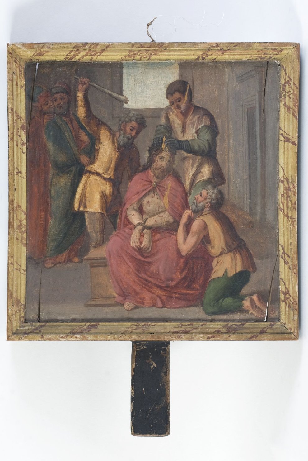 Ecce Homo (dipinto, elemento d'insieme) - ambito perugino (prima metà sec. XVI)