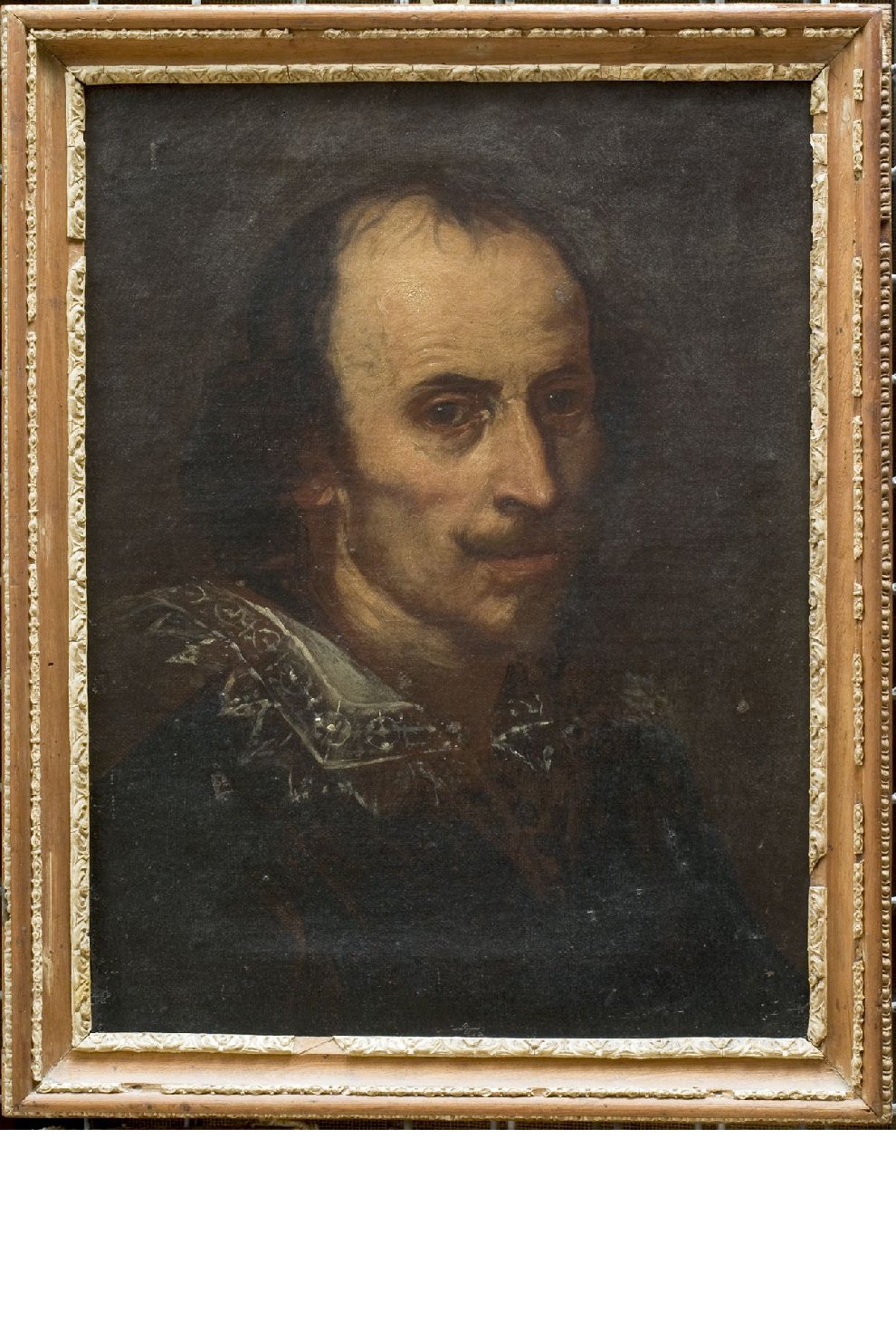 ritratto d'uomo (dipinto, opera isolata) di Scaramuccia Luigi Pellegrino (attribuito), Scaramuccia Giovanni Antonio (attribuito) (terzo quarto sec. XVII)