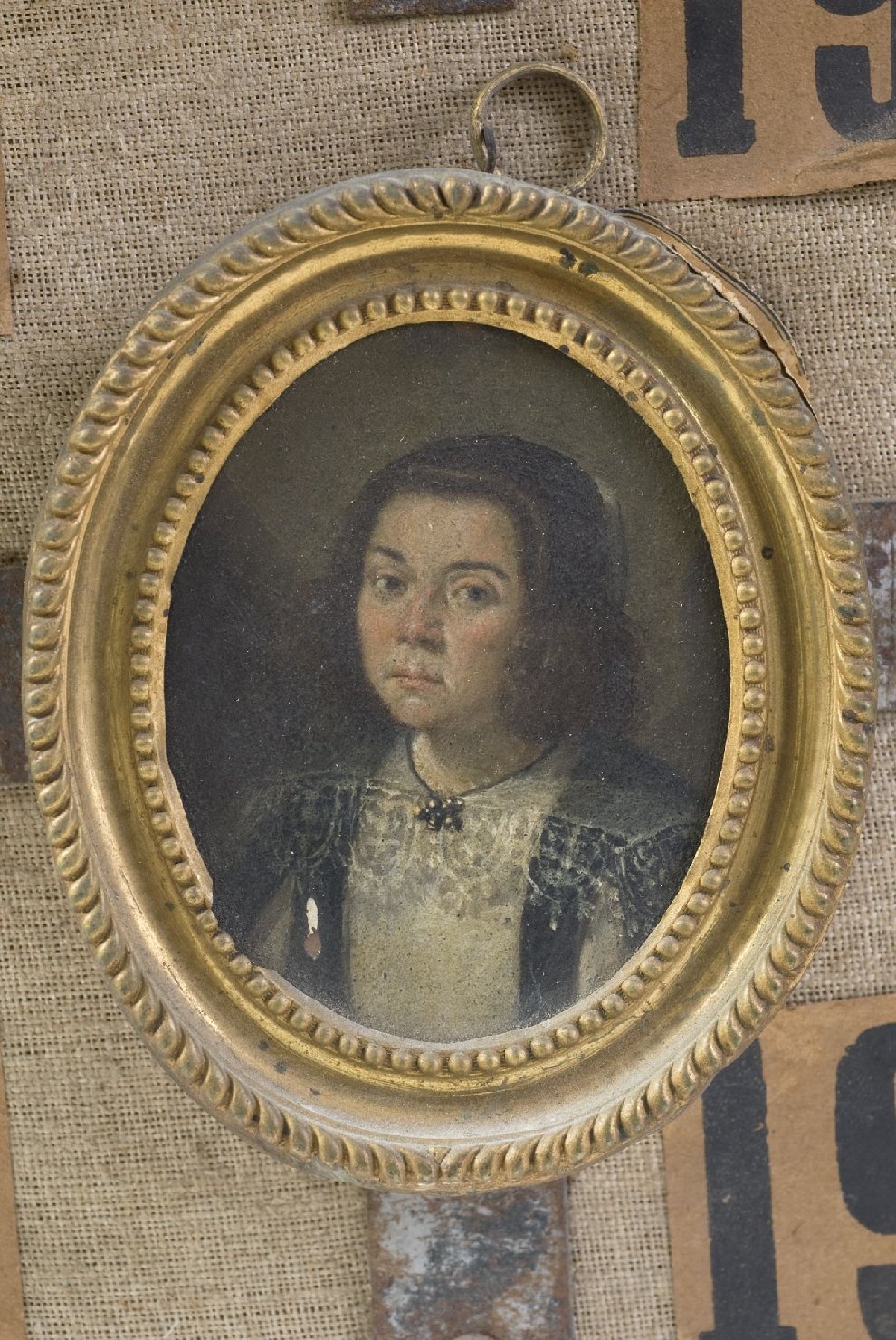 ritratto di donna (dipinto, opera isolata) - ambito bolognese (sec. XVIII)