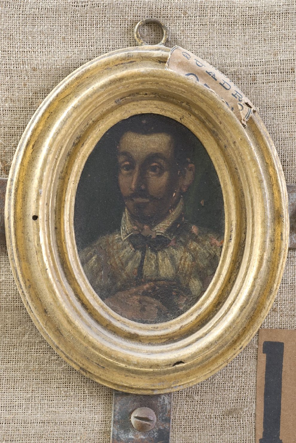 ritratto d'uomo (dipinto, opera isolata) - ambito bolognese (sec. XVIII)