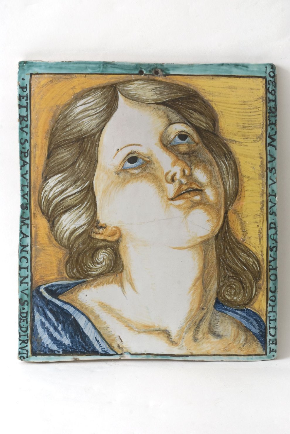 testa di donna (targa, opera isolata) di Mancini Pietro Paolo (sec. XVII)