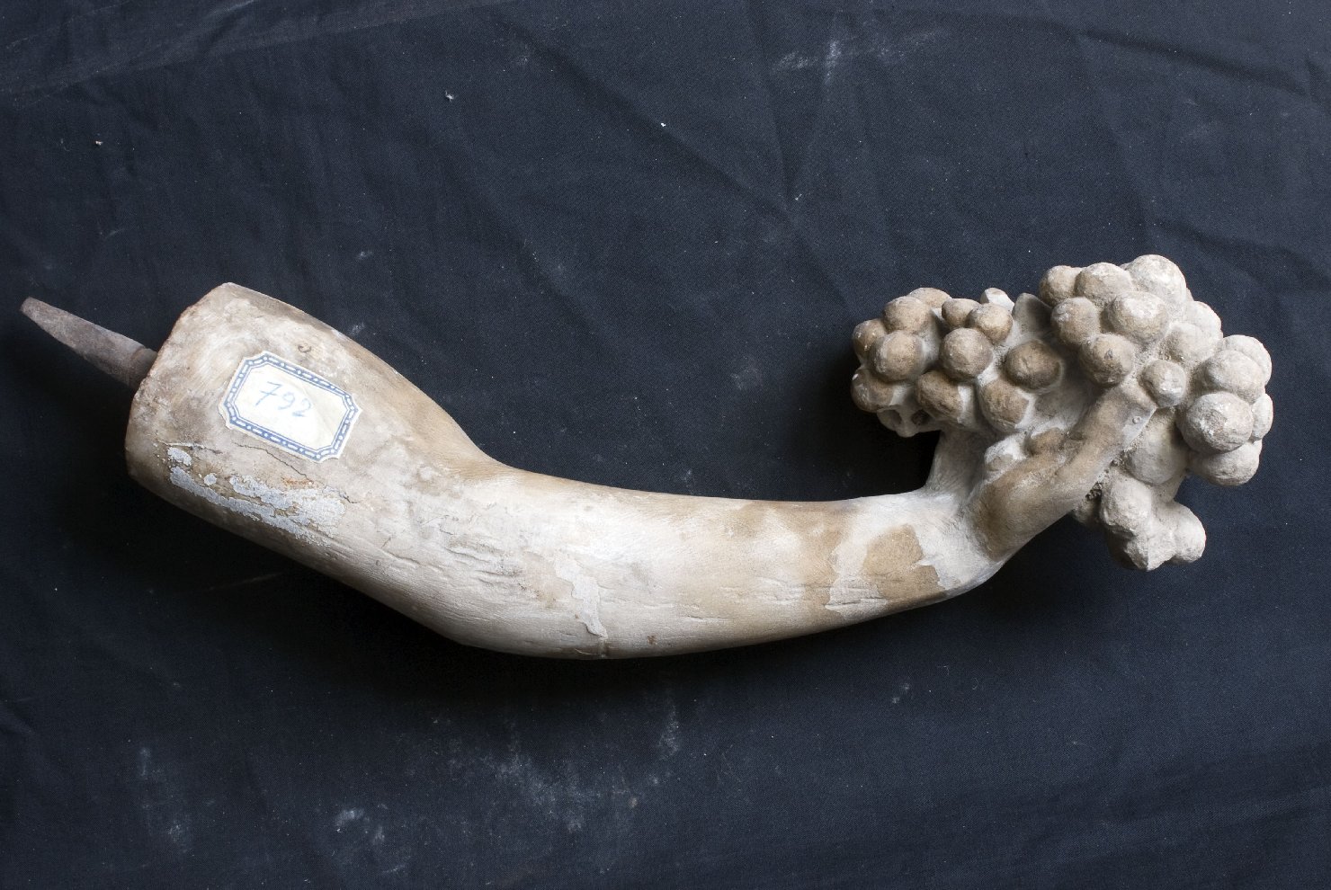 scultura, frammento - ambito umbro (secc. XVII/ XVIII)