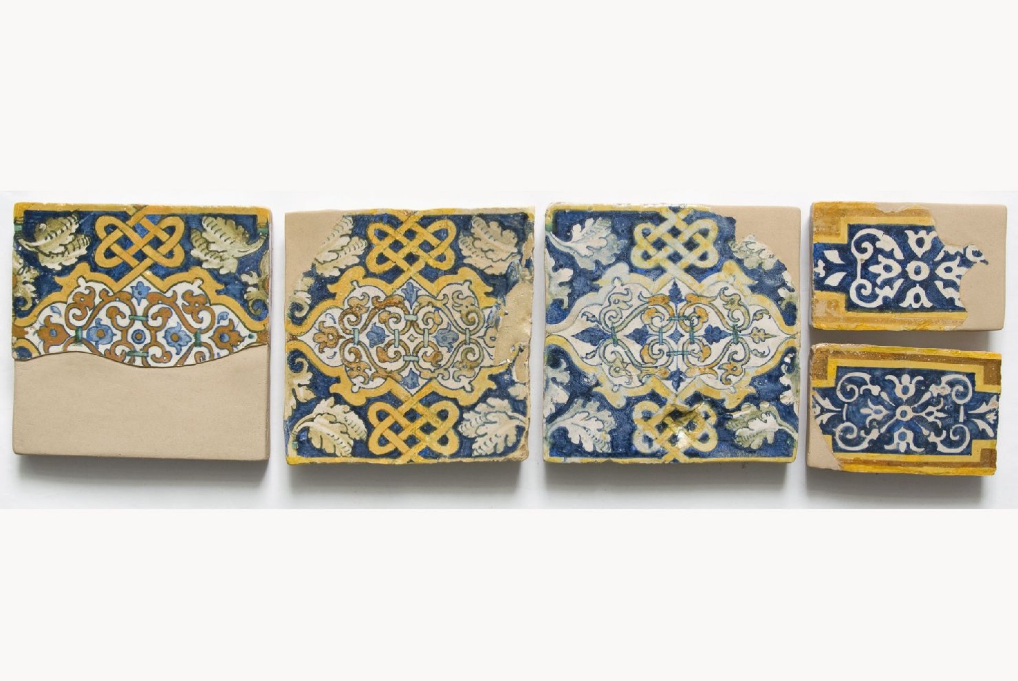 mattonella, serie - manifattura umbra (sec. XVI)