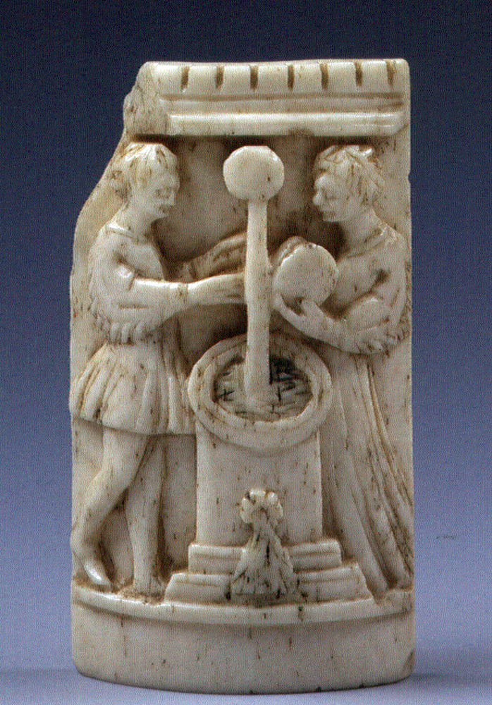 fontana d'Amore (placchetta, elemento d'insieme) di Bottega degli Embriachi (prima metà sec. XV)