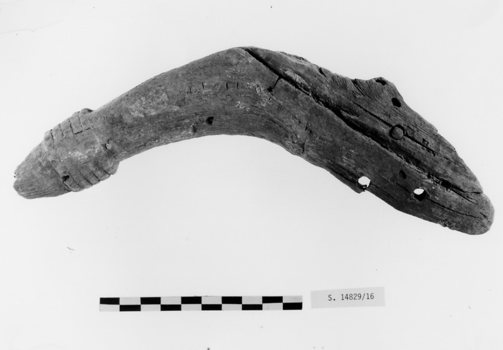 Elemento terminale di barca/frammento (Medio Regno (?))