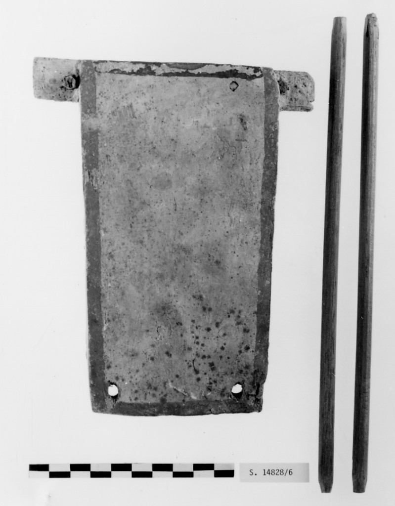 Decoro policromo (Baldacchino per barca (con 2 asticciole moderne)) (Medio Regno)