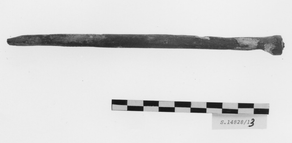 Colonnina di supporto per baldacchino di barca (Medio Regno)