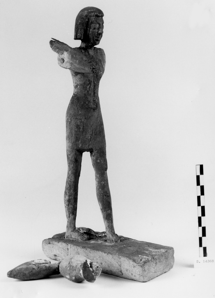 Statuetta maschile di portatore di vaso (Medio Regno)