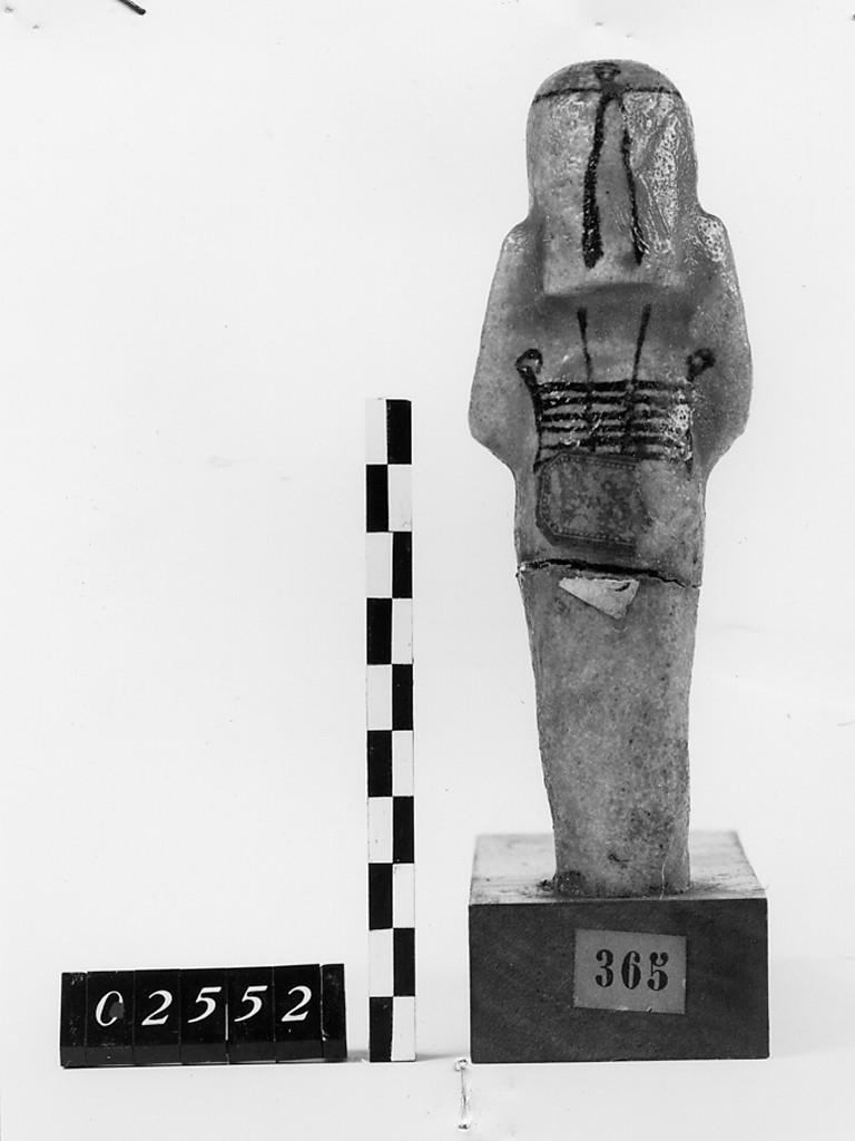 Ushabti mummiforme, Schneider Cl.VIIIA1 (III periodo intermedio)
