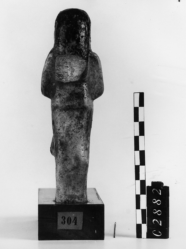 Ushabti in abito civile, Schneider Cl.VIC (Nuovo Regno XIX)