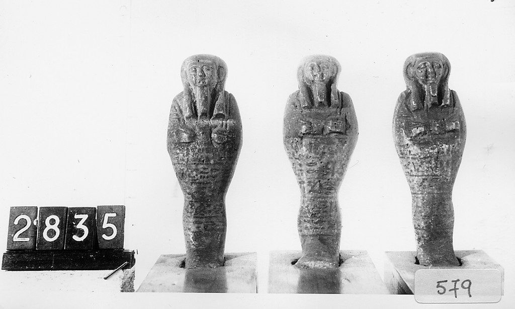 Ushabti mummiforme, Schneider Cl.XA4 (III periodo intermedio)