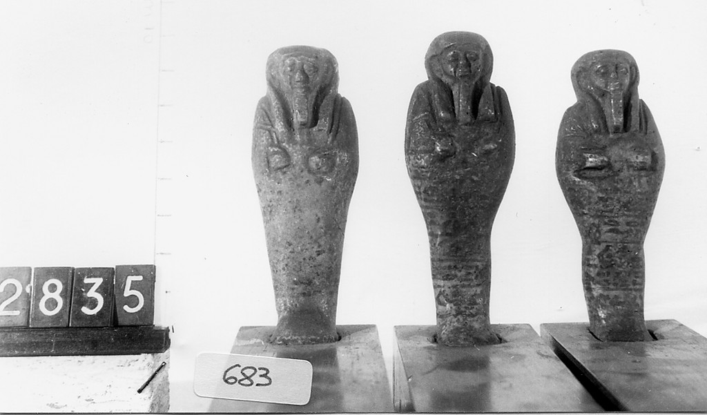 Ushabti mummiforme, Schneider Cl.XA4 (III periodo intermedio)