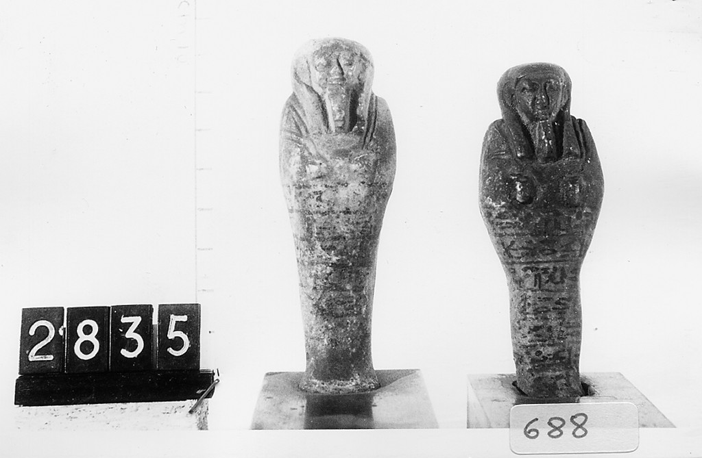 Ushabti mummiforme, Schneider Cl.XA4 (III periodo intermedio)