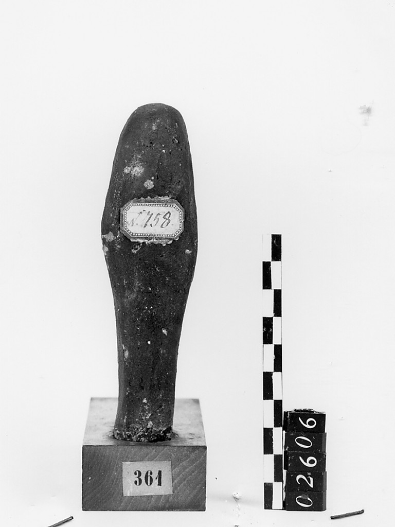 Ushabti mummiforme, Valbelle, tipo D (Nuovo Regno XIX-XX)