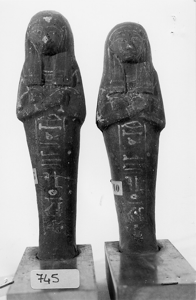 Ushabti mummiforme, Schneider Cl. VB4 (Nuovo Regno XIX-XX)