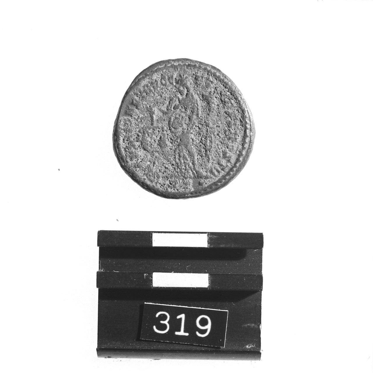 Follis, SUTHERLAND RIC VI, n. 43a Var. D/ Ritratto piccolo (Sec. IV d.C)