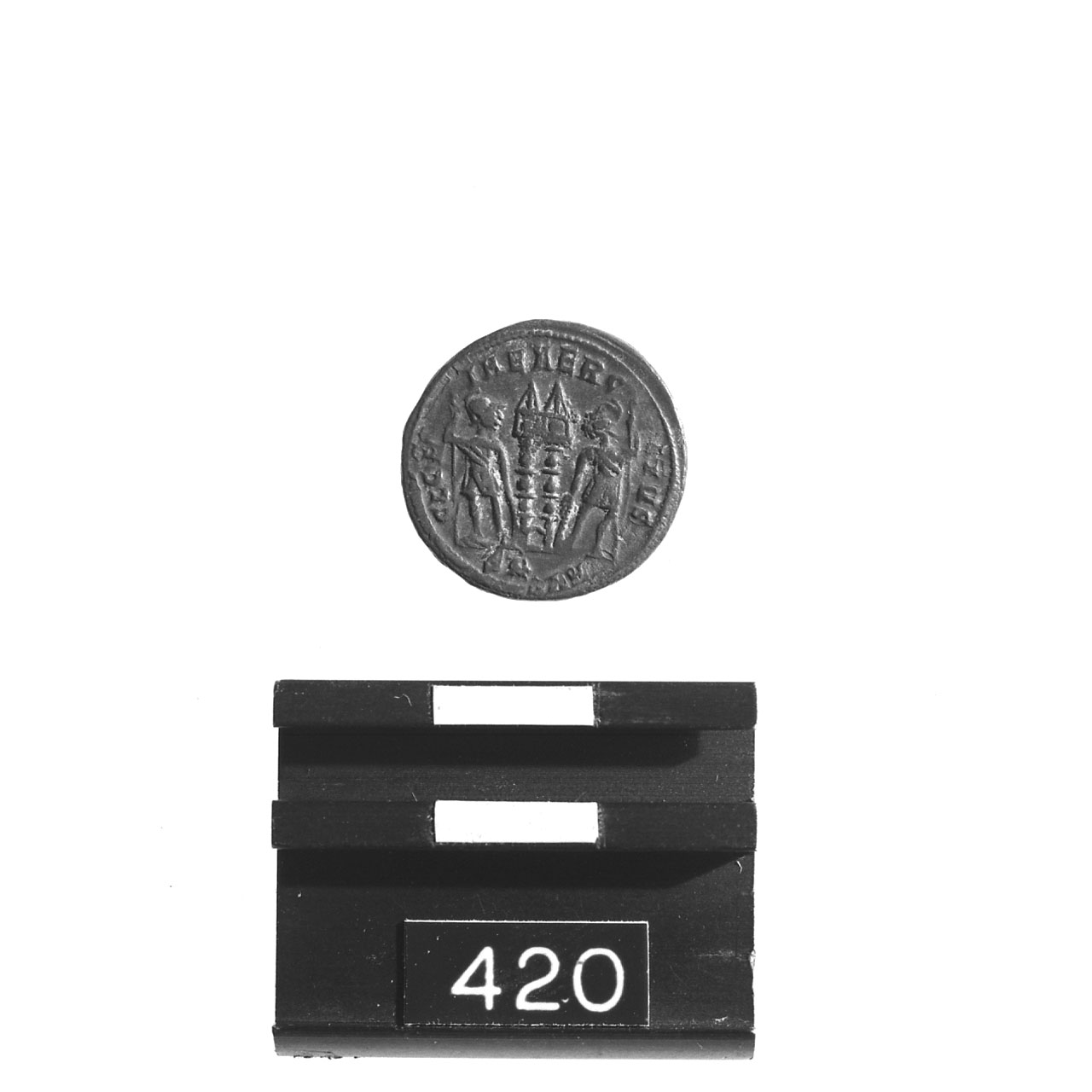 Follis, BRUUN RIC VII, p.557 sgg (Sec.IV d.C)