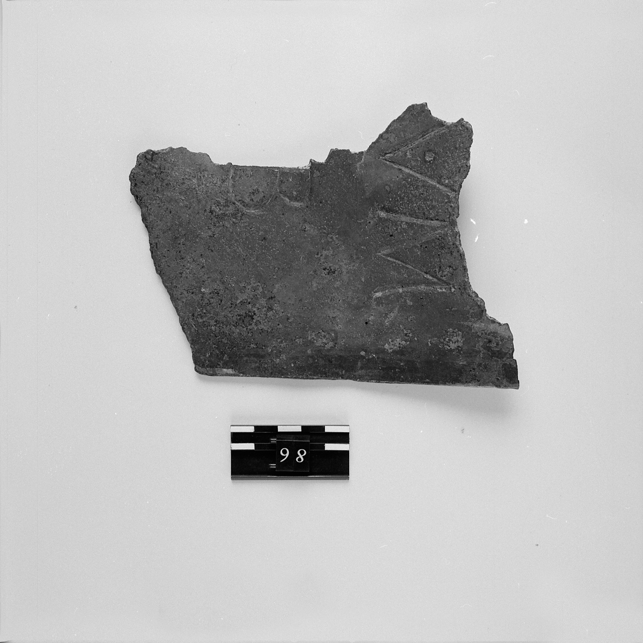 Lastra bronzea iscritta/ frammento (Età romana)
