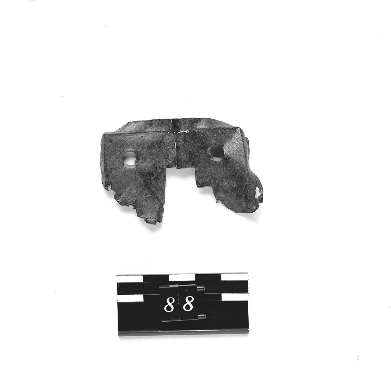 Lamina bronzea/ frammento (Età romana)