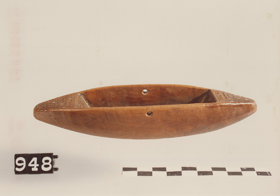 SPOLA DA TELAIO, utensili per la tessitura - artigianato pastorale (sec. XX)