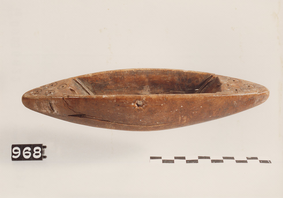 SPOLA DA TELAIO, utensili per la tessitura - artigianato pastorale (sec. XX)