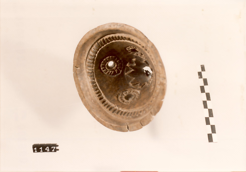 STAMPO DA FORMAGGIO, utensili per la pastorizia - artigianato pastorale (secc. XIX fine/ XX inizio)