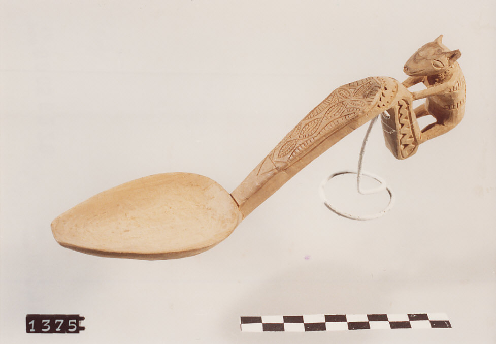 CUCCHIAIO PER RICOTTA, utensili per la pastorizia - artigianato pastorale (sec. XX seconda metà)