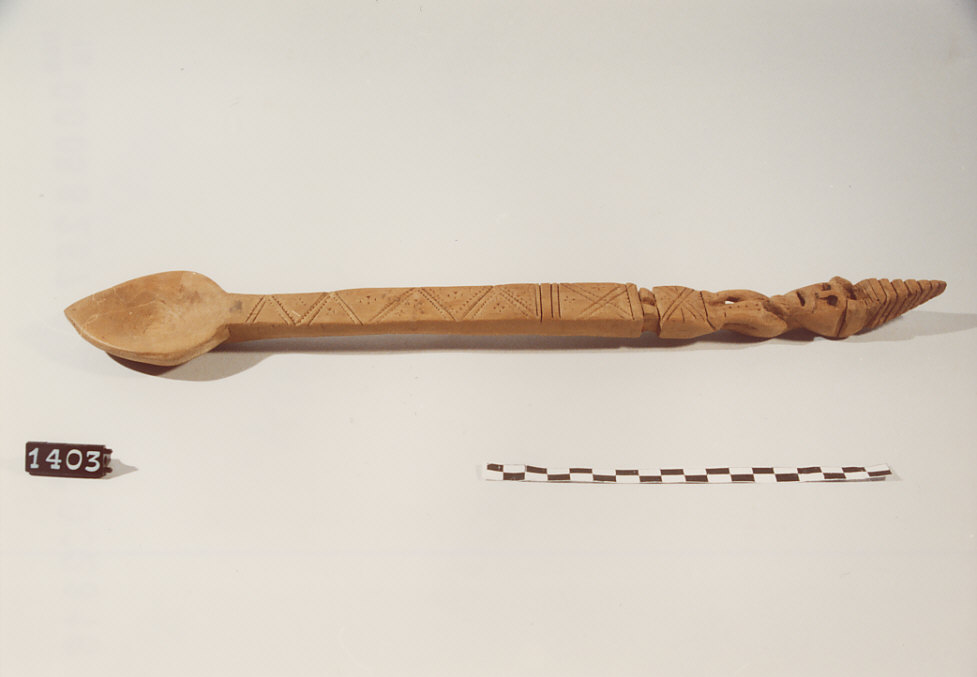 CUCCHIAIO, utensili da cucina - artigianato pastorale (sec. XX seconda metà)