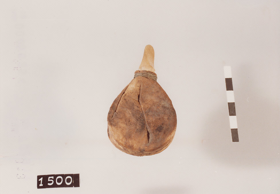 TABACCHIERA, utensili da tabagista - artigianato pastorale (sec. XX prima metà)