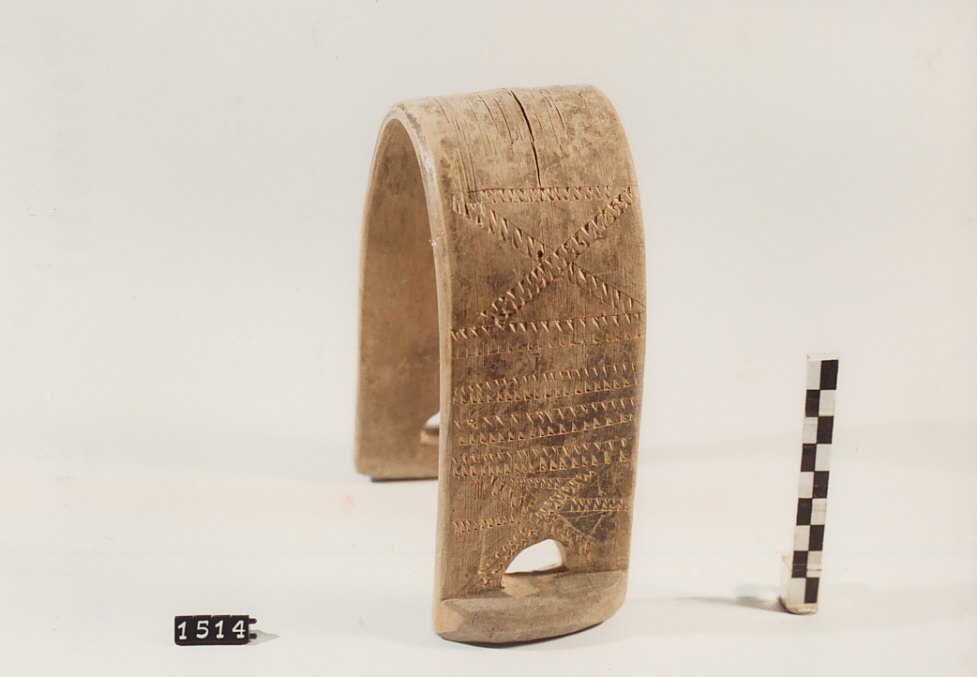 COLLARE PER OVINI E CAPRINI, utensili per la pastorizia - artigianato pastorale (sec. XX seconda metà)