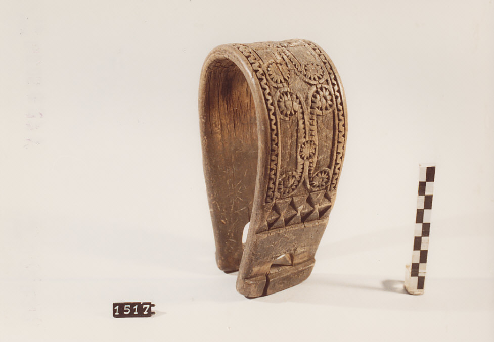 COLLARE PER OVINI E CAPRINI, utensili per la pastorizia - artigianato pastorale (sec. XX seconda metà)