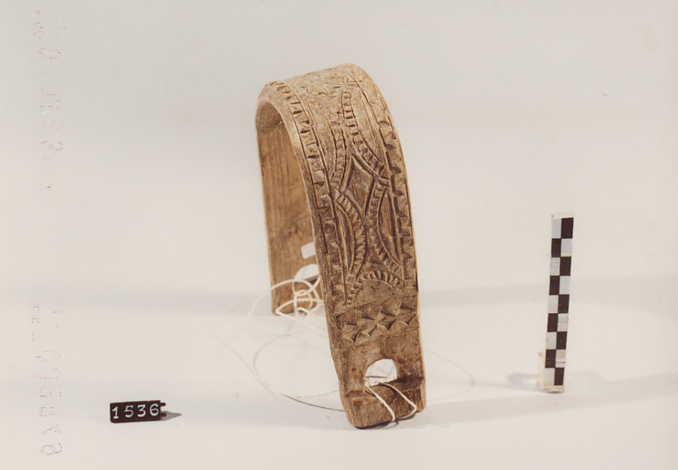 COLLARE PER OVINI E CAPRINI, utensili per la pastorizia di Sciglitano Giovanni - artigianato pastorale (sec. XX terzo quarto)