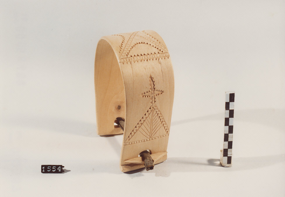 COLLARE PER OVINI E CAPRINI, utensili per la pastorizia - artigianato pastorale (sec. XX)