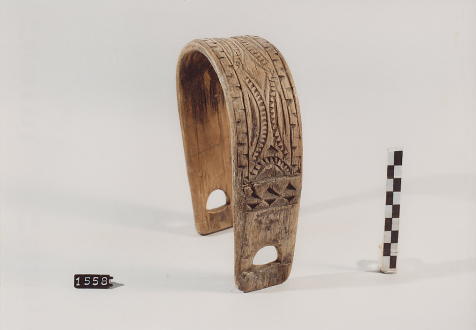 COLLARE PER OVINI E CAPRINI, utensili per la pastorizia - artigianato pastorale (sec. XX prima metà)