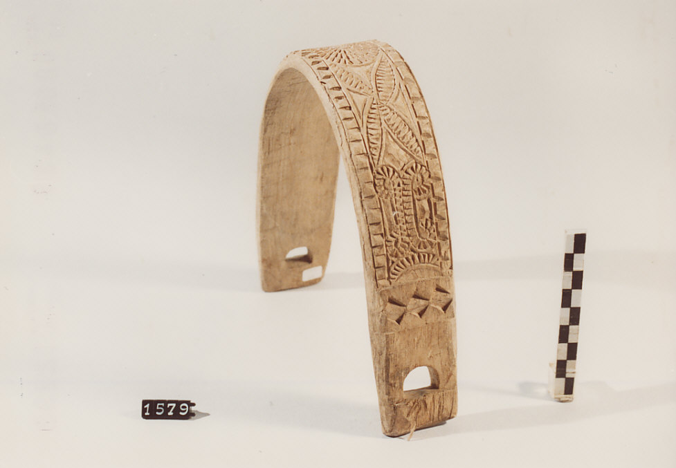 COLLARE PER OVINI E CAPRINI, utensili per la pastorizia - artigianato pastorale (sec. XX seconda metà)