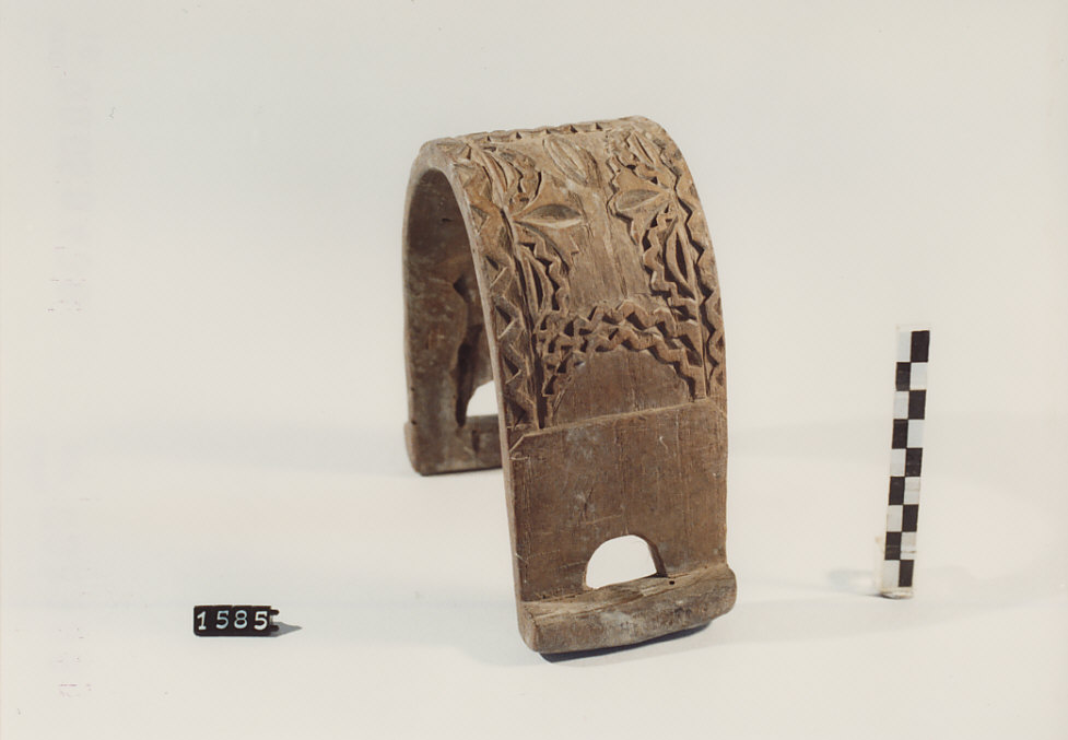 COLLARE PER OVINI E CAPRINI, utensili per la pastorizia - artigianato pastorale (sec. XX prima metà)