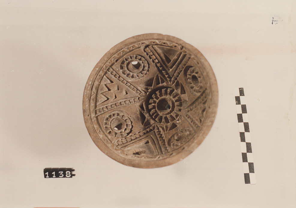 STAMPO PER FORMAGGIO, utensili per la lavorazione del latte, utensili per la pastorizia - artigianato pastorale (secc. XIX fine/ XX inizio)