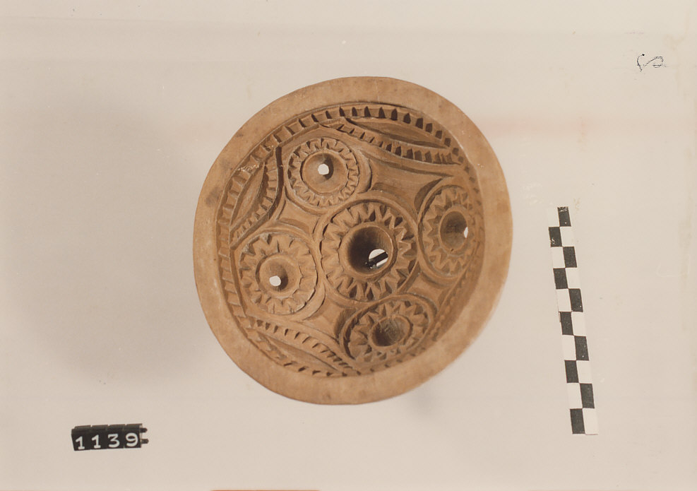 STAMPO PER FORMAGGIO, utensili per la lavorazione del latte, utensili per la pastorizia - artigianato pastorale (sec. XX)