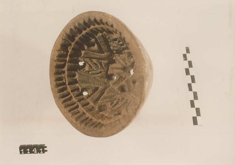 STAMPO PER FORMAGGIO, utensili per la lavorazione del latte, utensili per la pastorizia - artigianato pastorale (sec. XX)