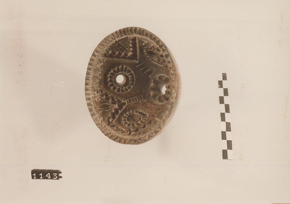 STAMPO PER FORMAGGIO, utensili per la lavorazione del latte, utensili per la pastorizia - artigianato pastorale (secc. XIX fine/ XX inizio)