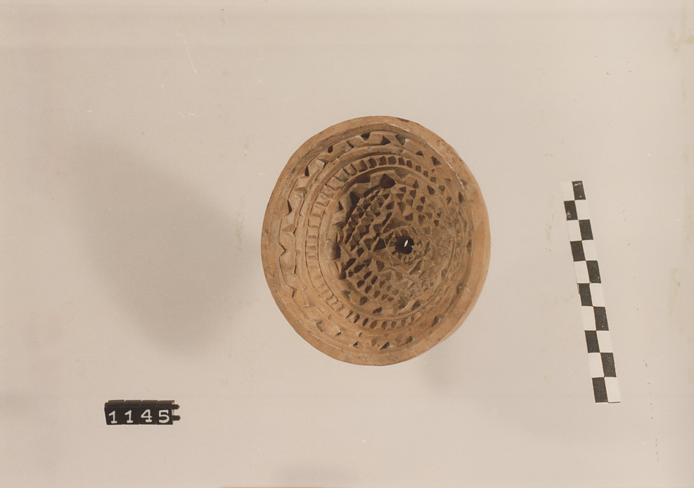 STAMPO PER FORMAGGIO, utensili per la lavorazione del latte, utensili per la pastorizia - artigianato pastorale (sec. XX)