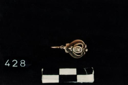 orecchino, orecchini, gioielli - bottega calabrese (sec. XX inizio, da 1900 a 1910)