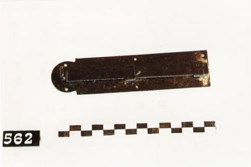 chiusura a paletto, serrature, sistemi di chiusura - bottega calabrese (sec. XIX fine - sec. XX inizio, da 1890 a 1910)