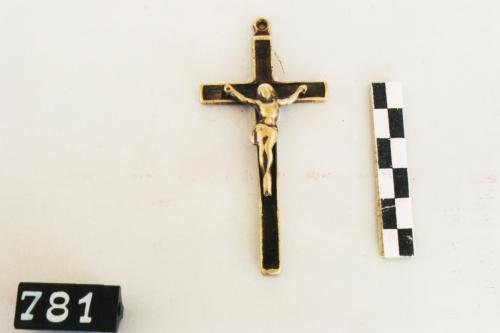 Cristo Crocifisso v. anche Crocifissione di Cristo (crocifisso, crocifissi, oggetti devozionali) - artigianato popolare (sec. XX prima metà, da 1900 a 1949)