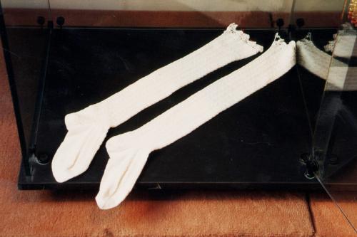 calze nuziali, calze, costumi popolari - cultura Arbereshe (sec. XX prima metà, da 1900 a 1949)