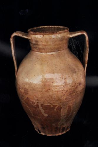 vaso portapalma, vasi, utensili domestici - bottega calabrese (sec. XX prima metà, da 1900 a 1949)