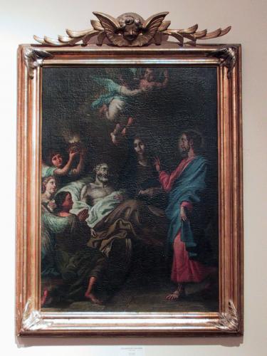 morte di San Giuseppe (dipinto, opera isolata) - ambito Italia meridionale (sec. XVIII)